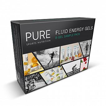 Pure - Fluid Energy Gels 8 Gel Sample Pack